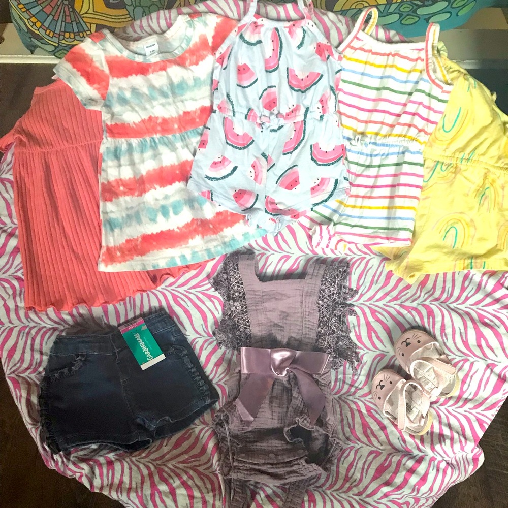 Baby girl bundle with shoes